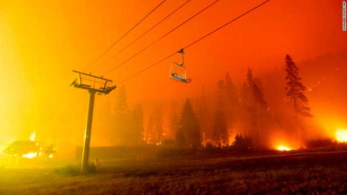 Tahoe Wildfire
